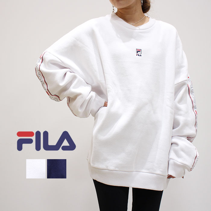 fila crew neck sweatshirt