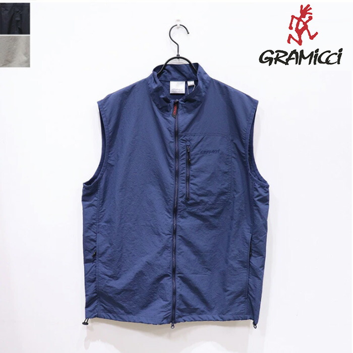 【百貨店大売り出し 30％OFF】Gramicci（グラミチ）NYLON VEST G5SU-J041 ナイロンより良い より良い