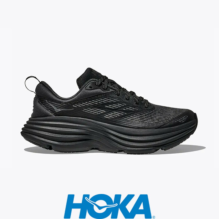 HOKA ONE ONE（ホカ オネ オネ）ステルス/テック ボンダイ 8 ケージド　1155391　BONDI 8 TS CAGED　スニーカー　靴　シューズ｜HULLE店