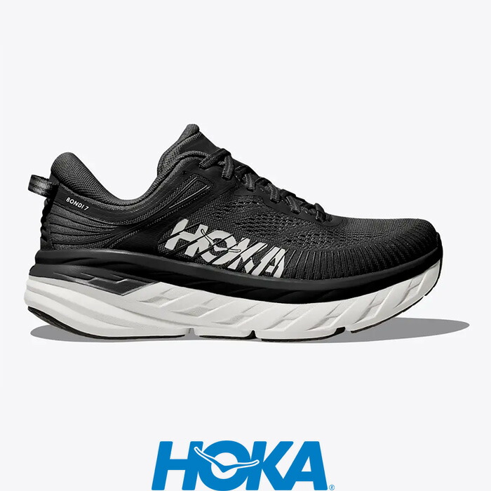 HOKA ONE ONE（ホカ オネ オネ）BONDI 7　1110518　ボンダイ7　スニーカー　靴　シューズ　メンズ｜HULLE店