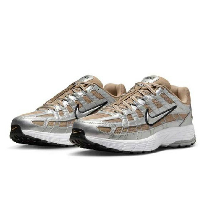 【SALE 20％OFF】NIKE（ナイキ）ナイキ P-6000　メンズシューズ　HQ3030　スニーカー　靴　KHAKI/METALLIC SILVER-MTLC PLATINUM