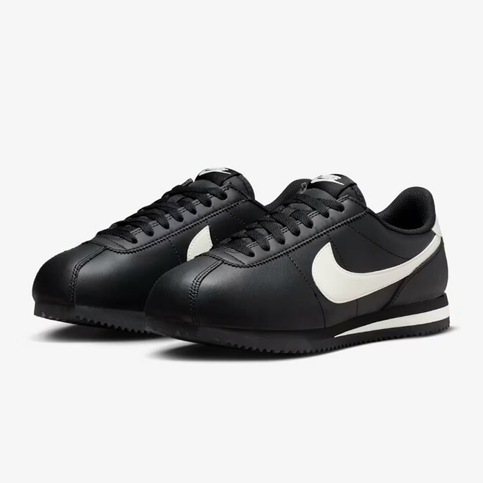 【SALE 10％OFF】NIKE（ナイキ）ナイキ コルテッツレザー　DN1791　スニーカー　ランニング　ブラック/ペールアイボリー　DN1791-006　ウィメンズシューズ