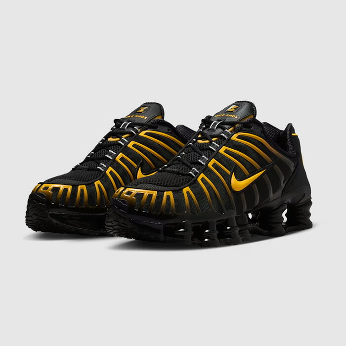 【SALE 15％OFF】NIKE（ナイキ）ナイキ ショックス TL　メンズシューズ　AV3595　スニーカー　シューズ　ブラック/ユニバーシティゴールド　SHOX