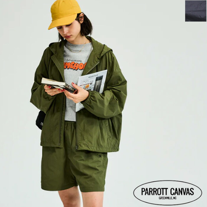 【SALE 20%OFF】PARROTT CANVAS(パロットキャンバス)PARK BLOUSON PC25112001 ワッシャー加工 撥水加工 ブルゾン ジャケット|HULLE店