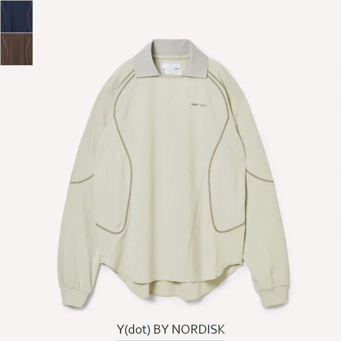 【SALE 20％OFF】YDOT (ワイドット) CURVACEOUS TECH TSHIRT　YU11601　プルオーバー　ルーズフィットシルエット｜HULLE店
