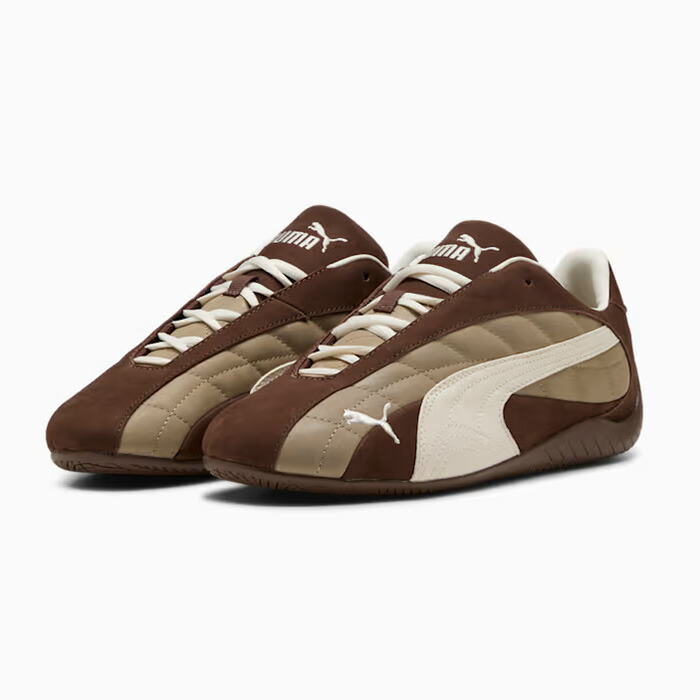PUMA （ピューマ ）ユニ一発やる スピードキャット 足し加える キルテッド スニーカー 403429 ラウンドトゥ スニーカー 靴 シューズ
