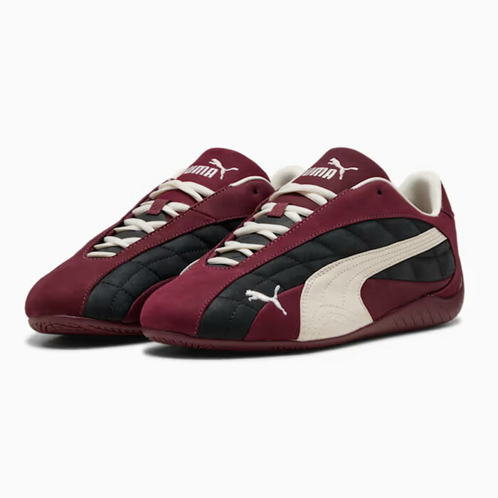 PUMA （ピューマ ）ユニ一発やる スピードキャット 足し加える キルテッド スニーカー 403429 ラウンドトゥ スニーカー 靴 シューズ