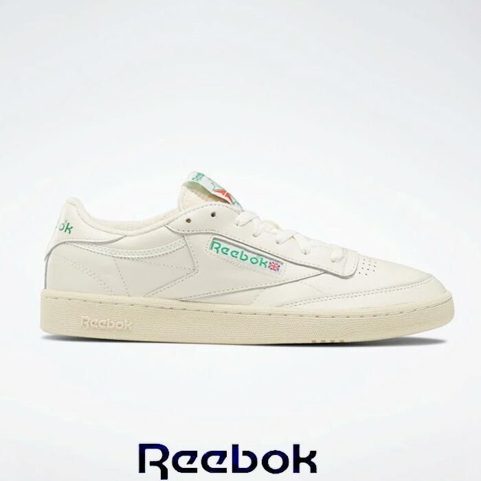 【SALE 30%OFF】Reebok (リーボック)クラブシー 85 ヴィンテージ / CLUB C 85 VINTAGE (トップチョーク) 100000317 スニーカー 靴 フットウェアホワイト トップチョーク|HULLE店