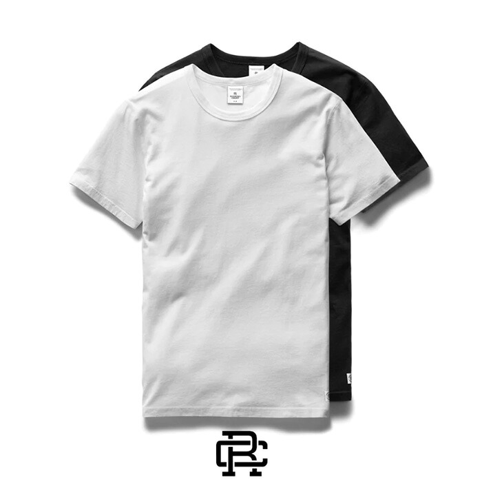 REIGNING CHAMP（レイニングチャンプ）2-PACK LIGHTWEIGHT JERSEY T-SHIRT ライトウェイト ジャージ T シャツ 2 枚パック RC-1029 2パック Tシャツ ハンドメイド セットインスリーブ