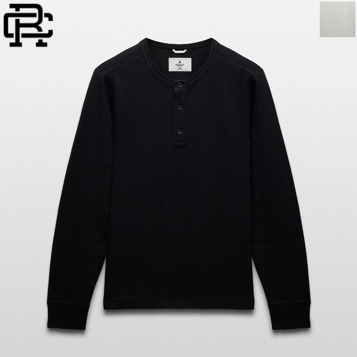 REIGNING CHAMP（レイニングチャンプ）LIGHTWEIGHT WAFFLE HENLEY　RC-2314　ワッフル　トップス