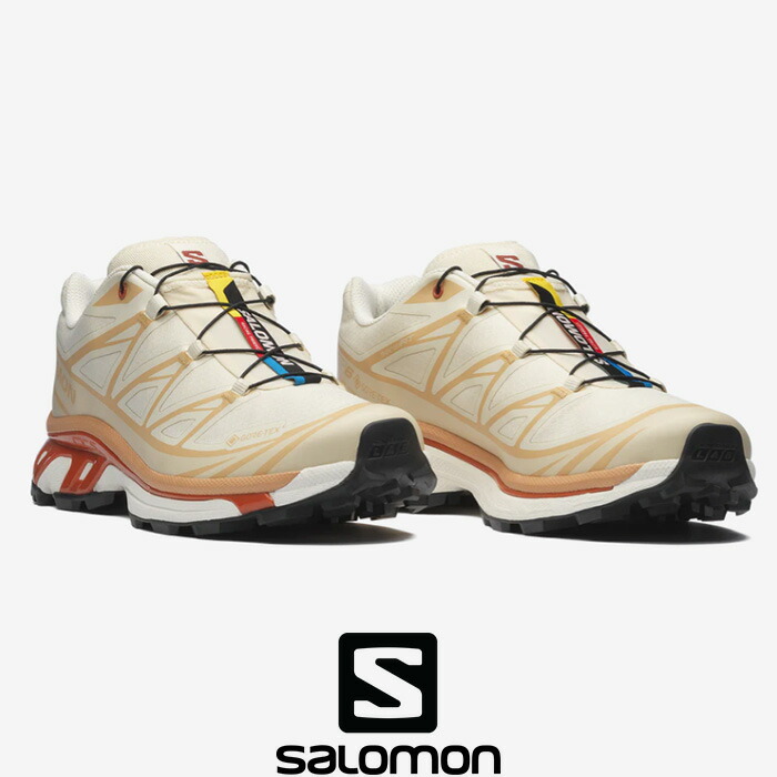 SALOMON（サロモン）XT-6 GTX　L47865200　ユニセックス スポーツスタイルシューズ　スニーカー　靴　ALMOND MILK/SOFT CLAY/BURNT OCHRE