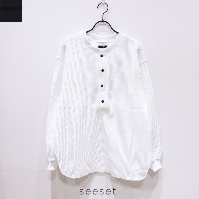 【SALE 20％OFF】seeset（シーセット）UTILITY WAFFLE PO　SE253614　トップス｜HULLE店 9,240円
