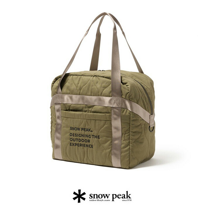 楽天市場】スノーピーク Quilted Ripstop Duffle メンズ レディース