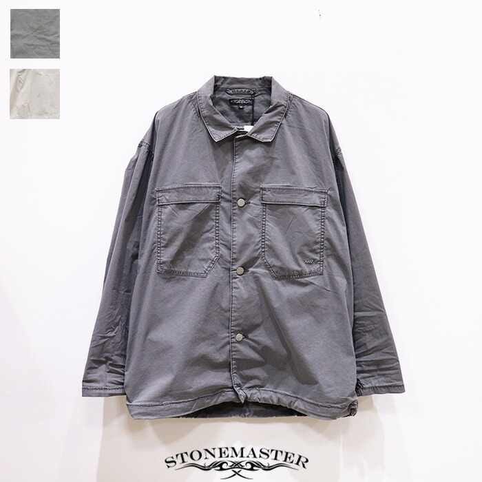 【百貨店大売り出し 50％OFF】STONEMASTER（石ころお師匠さん）SM Field Shirts Hybrid SMMF224201 プルオーバー メンズ