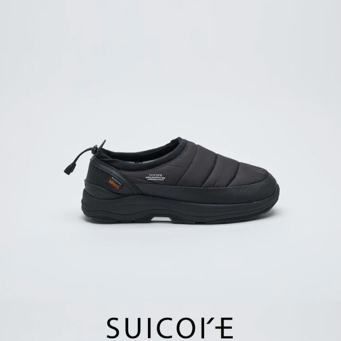 【百貨店大売り出し60％OFF】SUICOKE（スイごはん炊き）  ユニ一発やる PEPPER-evab モックシューズ スリッポン OG-235evab 雨合羽 防寒