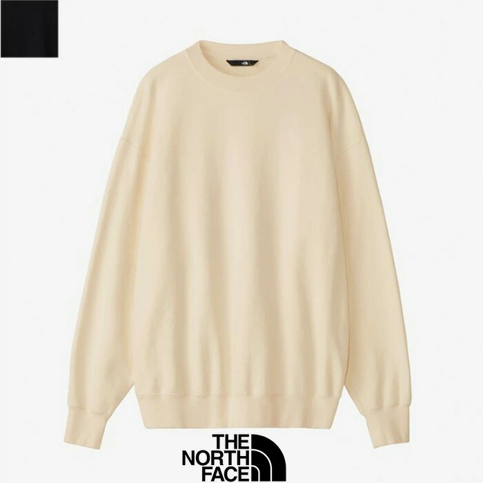 【SALE 40％OFF】THE NORTH FACE (ザ・ノース・フェイス) ロックステディクルー（ユニセックス）　 NT62361　Rock Steady Crew　クルーネックトップス　タウンユース　アウトドア　ロゴ　紫外線カット率90％以上