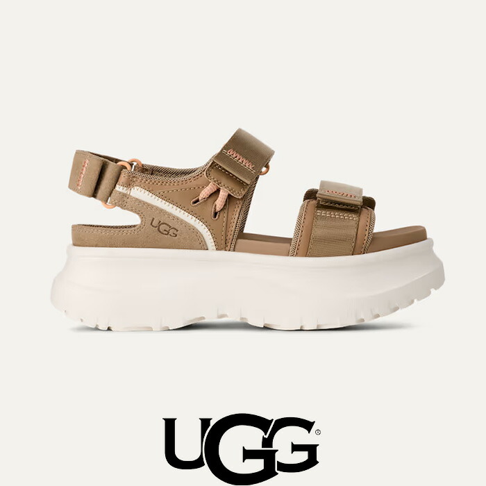 UGG (アグ)アストロメトロ 同盟罷業一回り 1175297 AstroMetro Strap 厚底 サンダル スニーカー レディース