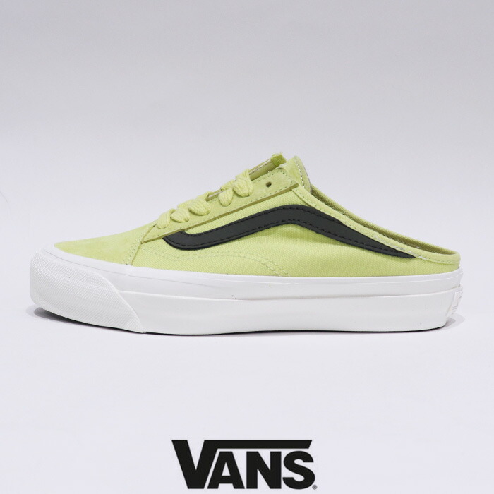 vans (バンズ) Lx Old Skool Mule VN000DC56JL PREMIUM  スニーカー ミュール オールドスクール スエード キャンバス