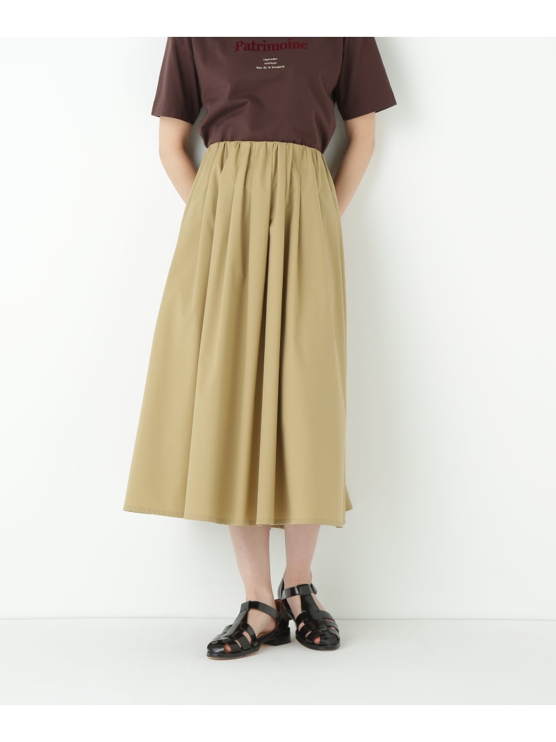 【SALE／55%OFF】◆TCシャインブロードスカート human woman ヒューマン 成人女性 スコート 余分の物のスコート 青み 赤銅色【RBA_E】【貨物輸送無料】[ Fashion]