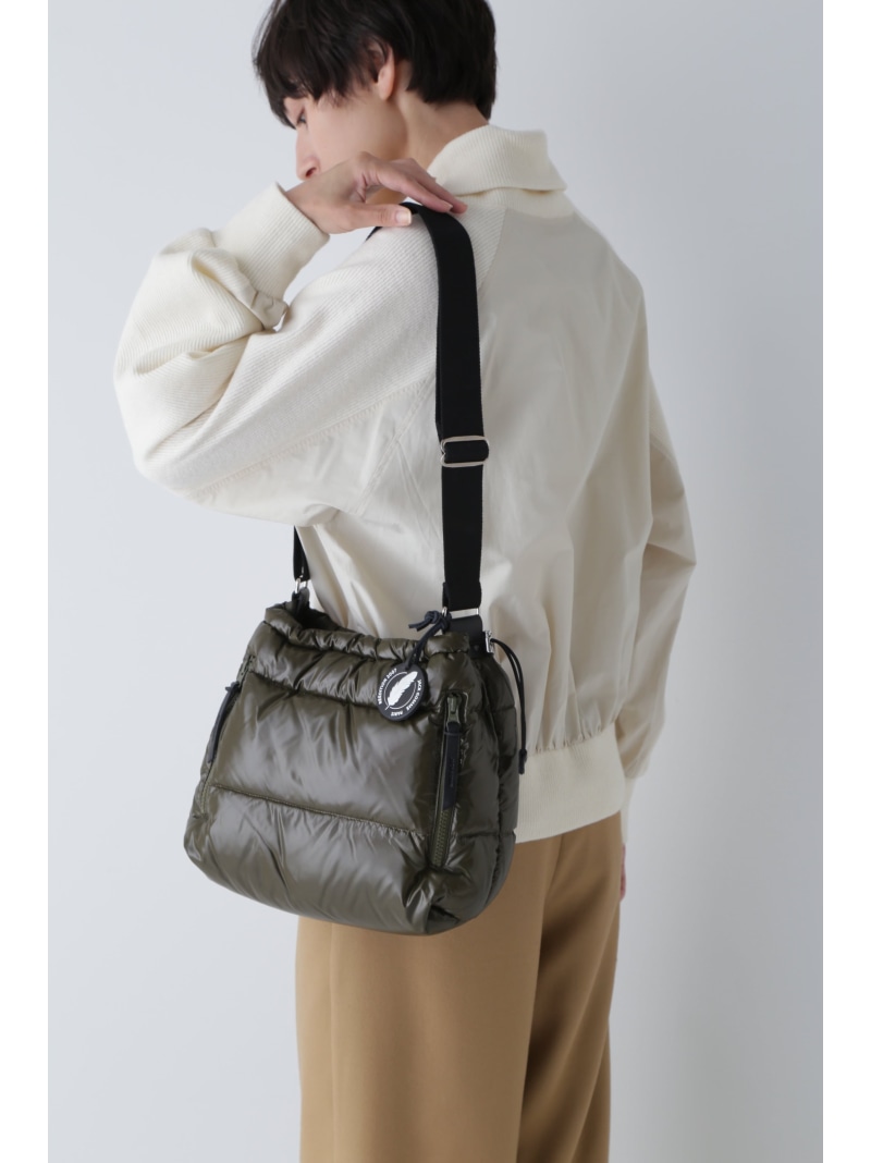 【SALE／50%OFF】◆ダウンバッグ human woman ヒューマン ウーマン バッグ その他のバッグ オレンジ カーキグリーン【RBA_E】【送料無料】[ Fashion]｜human woman／ヒューマン ウーマン