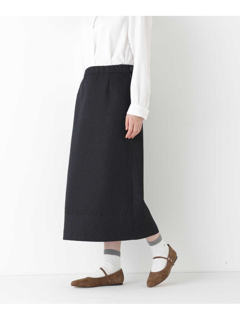 【SALE／20%OFF】◆フラワードットJQSK human woman ヒューマン ウーマン スカート その他のスカート ブラック ブルー【RBA_E】【送料無料】[ Fashion] 12,848円
