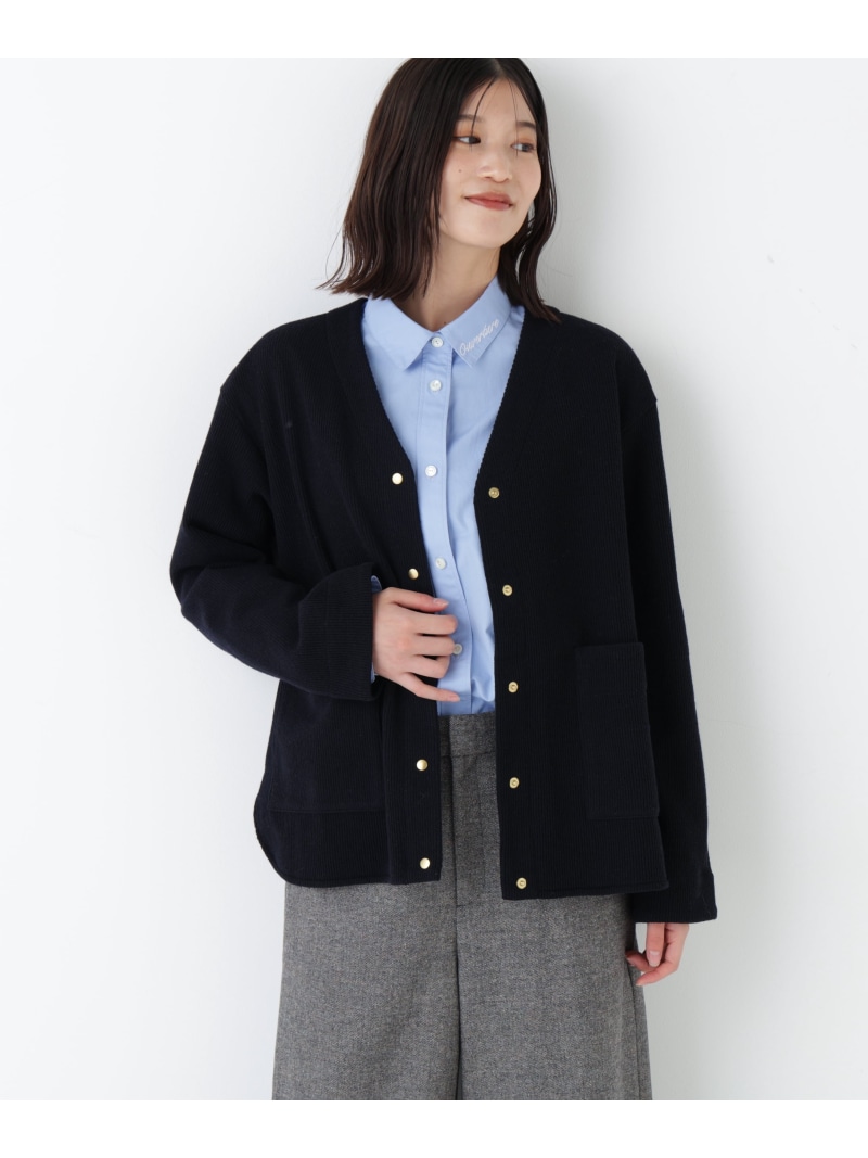 【SALE／20%OFF】◆クォーターゲージVネックカーディガン human woman ヒューマン ウーマン ジャケット・アウター ブルゾン・ジャンパー グレー ネイビー【RBA_E】【送料無料】[ Fashion]｜human woman／ヒューマン ウーマン 13,728円