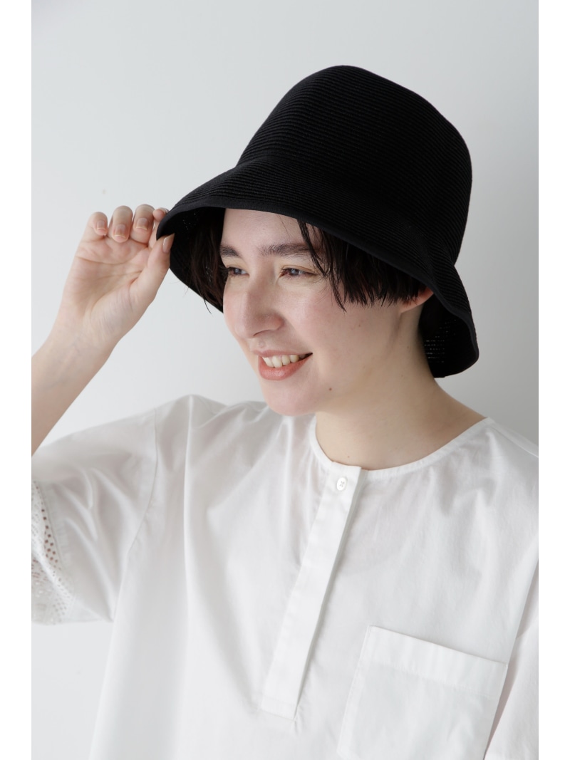◆ウォッシャブルハット human woman ヒューマン ウーマン 帽子 その他の帽子 ベージュ ブラック【送料無料】[ Fashion]