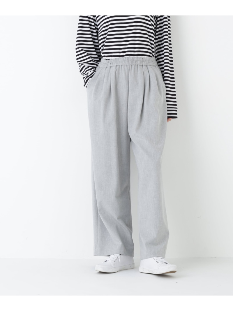 ◆裏起毛ワイドパンツ human woman ヒューマン ウーマン パンツ その他のパンツ グレー【送料無料】[ Fashion]｜human woman／ヒューマン ウーマン 15,620円