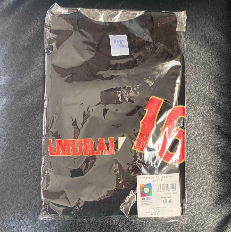 Ｌサイズ、WBC.侍JAPAN、大谷翔平Ｔシャツ-connectedremag.com