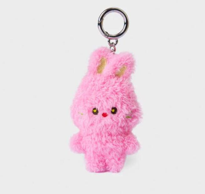 NewJeans x MURAKAMI ぬいぐるみ キーリング　ミンジ 公式] NewJeans×MURAKAMI ぬいぐるみ キーリング ハニ♡