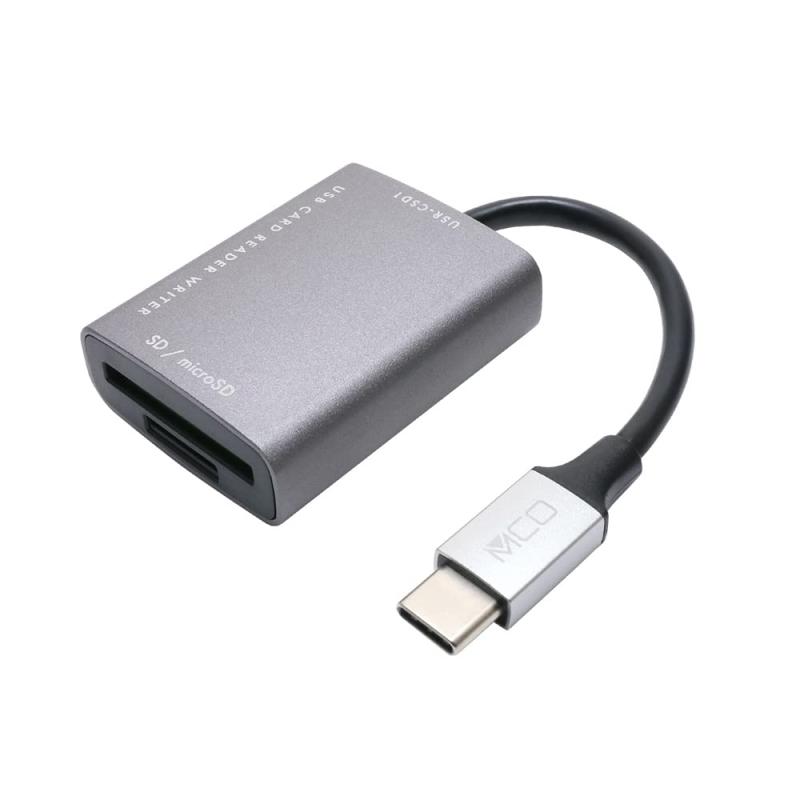 USR-CSD1-DS(ダークシルバー) SDカードリーダ・ライタ USB3.2Gen1対応 USB画像