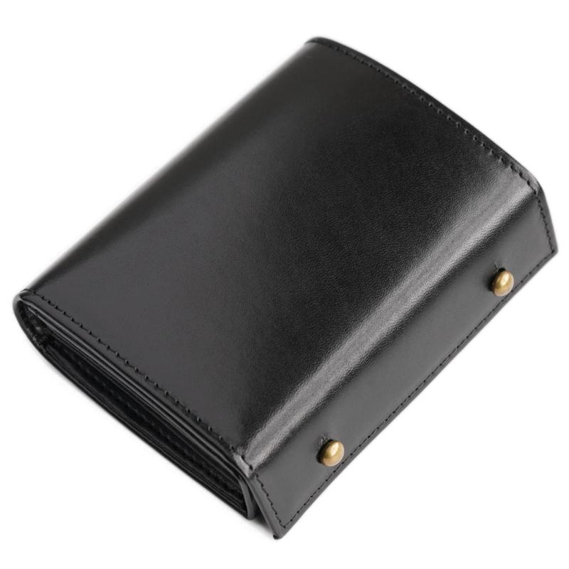Lautem 二つ折り財布 イタリアン レザー プエブロ 本革 ブラック 楽天市場】[Lautem] 二つ折り財布 メンズ ミニ財布 小さい 薄い
