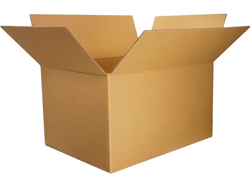 (410)段ボール箱☆厚さ５㎜のシングル☆ビック１４０サイズ☆６２０×４３０×２９０㎜(２０枚)【即決】 160サイズオーバー ビッグサイズ シングルダンボール 5才×10