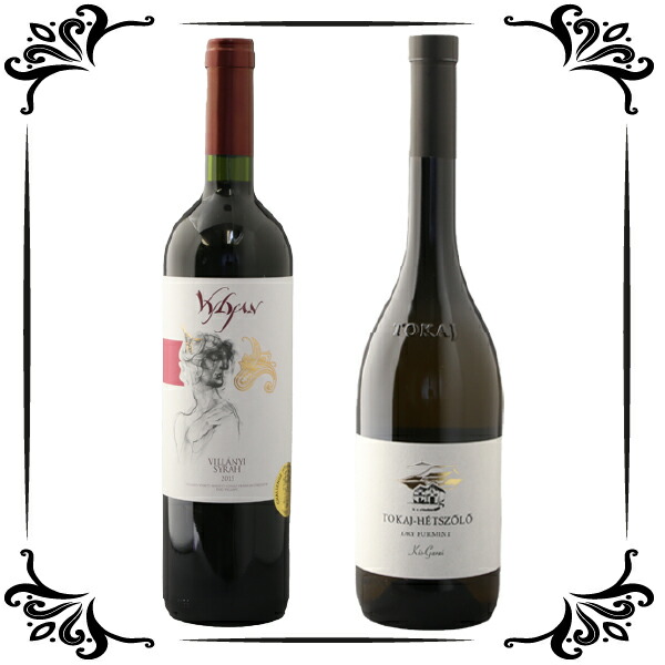 楽天市場 赤白750ml 2本セット Vylyan Syrah Hetszolo Kis Garai シラー 赤ワイン フルボディー 美味しい 肉によく合う スパイシーな味わい ハンガリーワイン ハンガリー産 ヴィラーニワイン ヴィリアン ハンガリーワイン