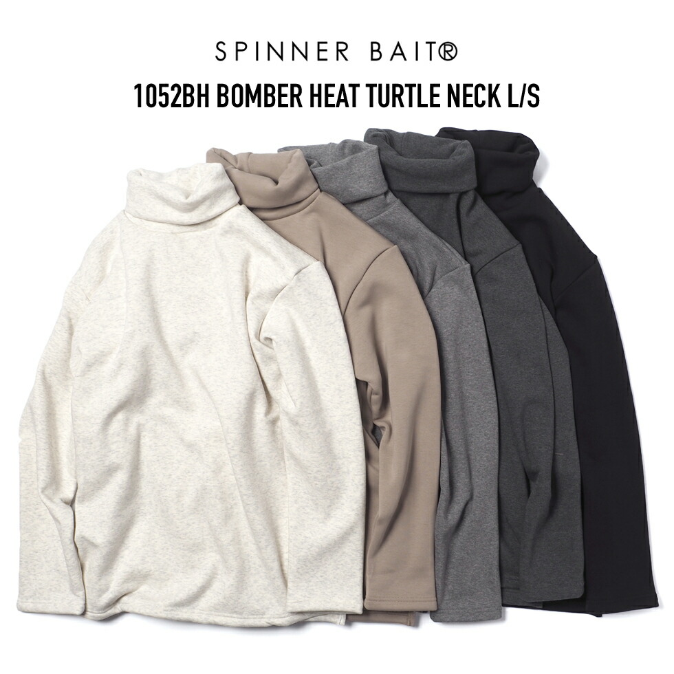 SPINNER BAIT (スピナーベイト) 1052BH BOMBER HEAT TURTLE NECK L/S ボンバーヒート タートルネック