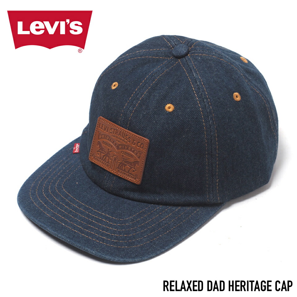 楽天市場】Levi's リーバイス キャップ デニム LEVIS RELAXED