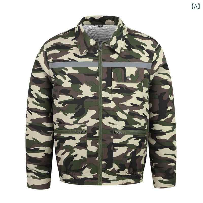 迷彩 ジャケット ミリタリー メンズ カモフラ アウター 迷彩