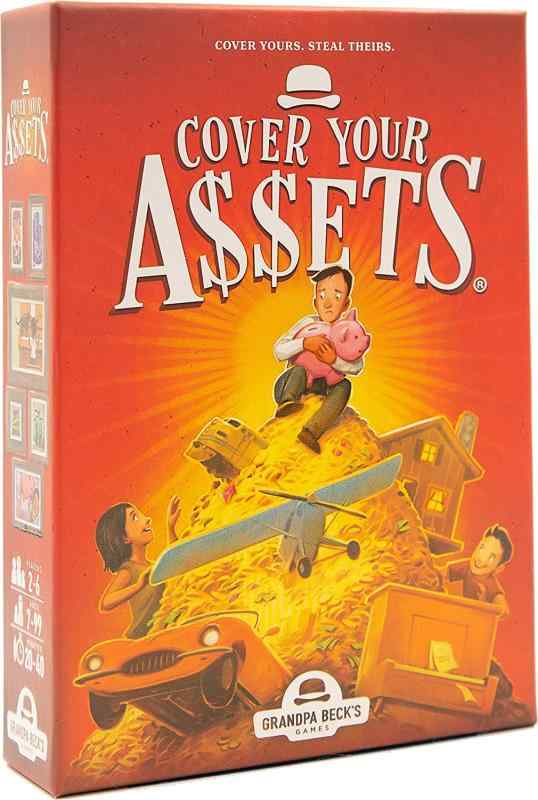 Grandpa Beck’s Cover Your Assets Card Game 子供から 大人まで楽しめる財産奪い合いカードゲーム画像