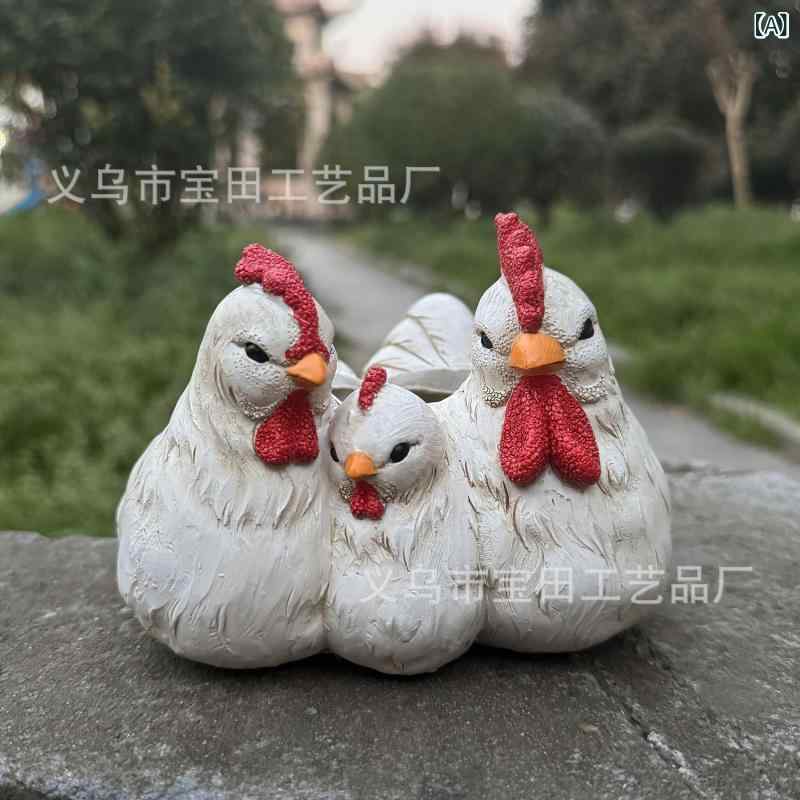 楽天市場】鶏の置物 家内安全 銅製鶏の家族 : 中国貿易CTCオンラインShop