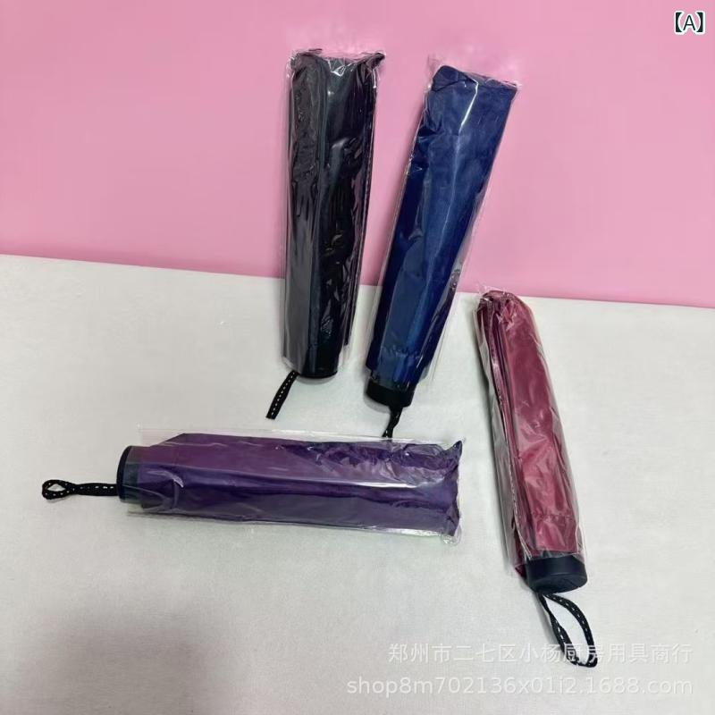 レディース 折りたたみ傘 手動開閉 黒 UV撥ねのける 日がさ 晴雨兼用 携帯型 大学生用 通学 日常使い走り 軽さ パウダーコンパクト