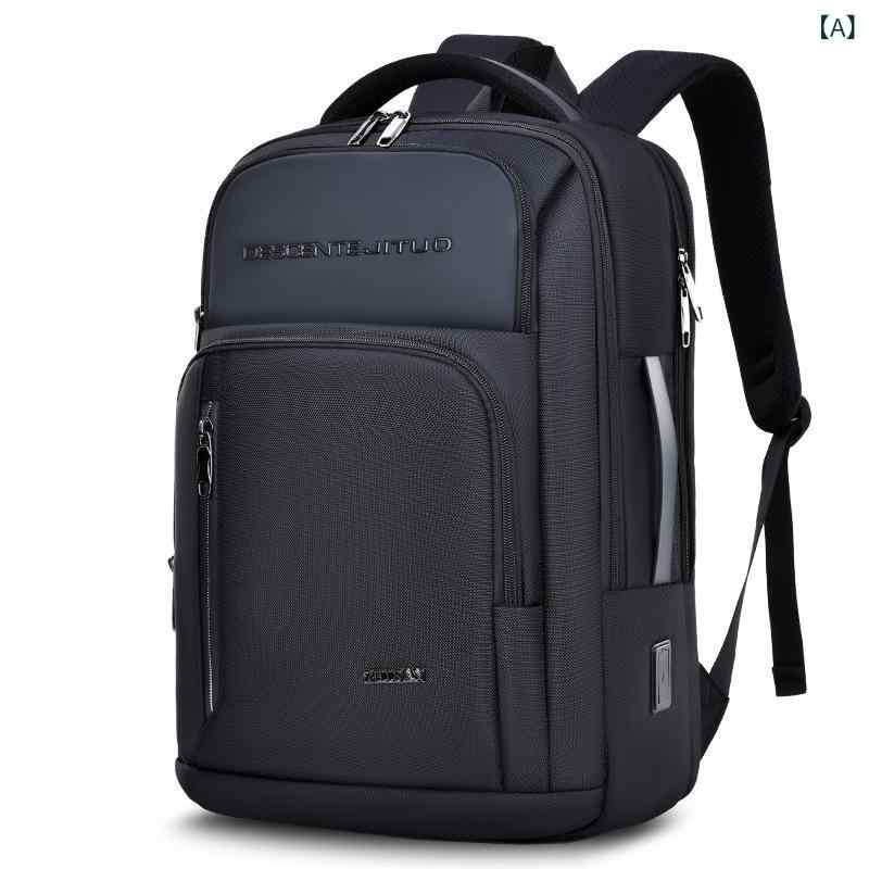 リュックサック メンズ 大容量 ビジネス 通勤用 ノートPC収納 アウトドア 旅行 出張 カジュアルバッグ 軽量 機能的