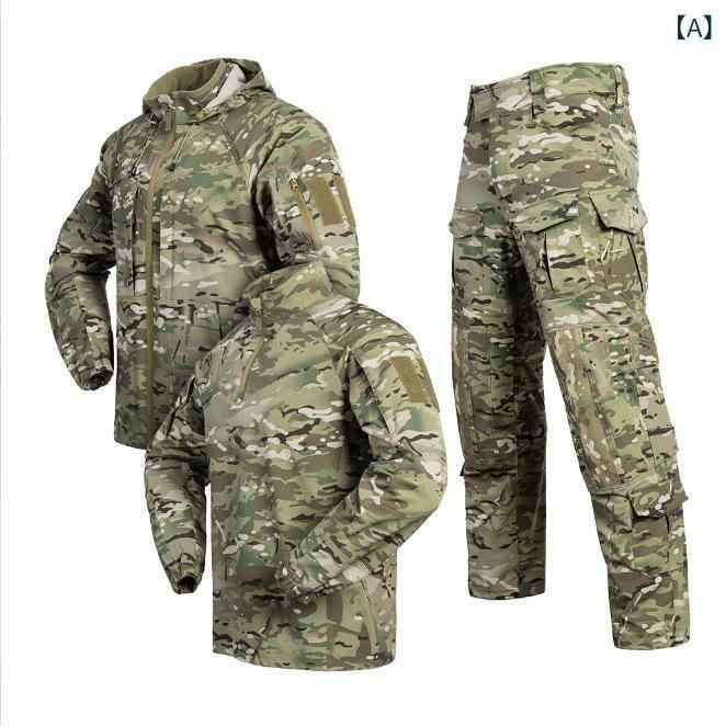 タクティカル アウター　作業用 ジャケット　多機能 メンズ タクティカルジャケット メンズ 作業服 作業着 迷彩 服 AK スリーピース タクティカルアーマー カエル スーツ メンズ FG 通気性 ロシア cp ソフト 保護 具 クロスボーダー バッチx100｜新風堂