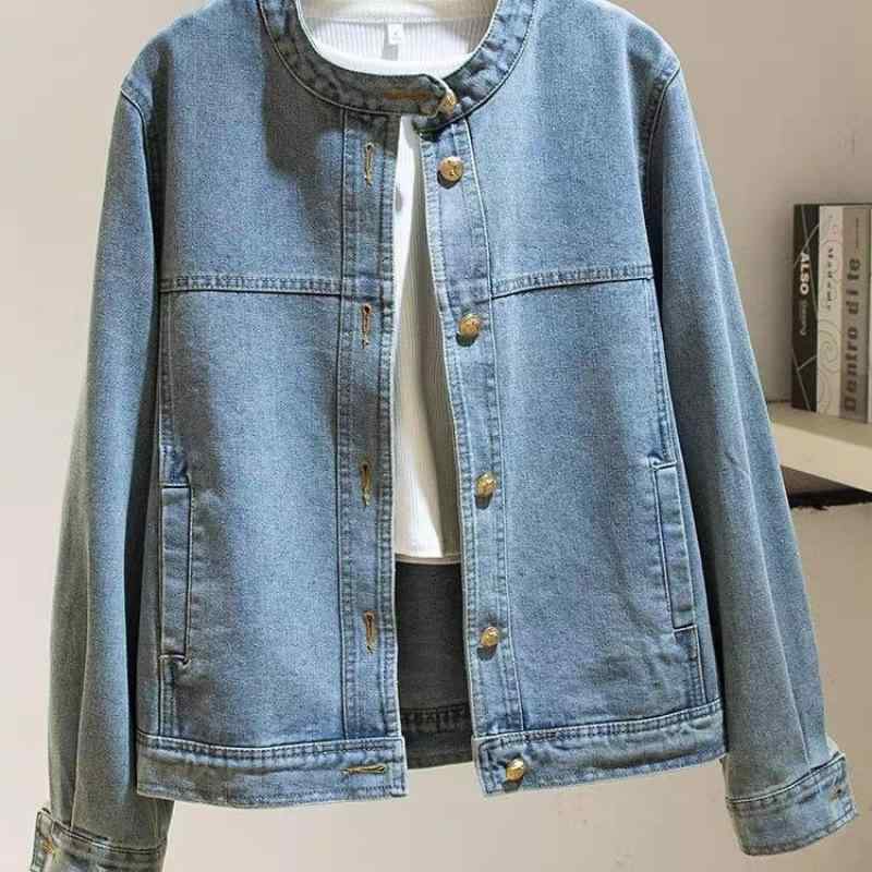 秋 ジャケット 立襟 レトロ オーバーサイズ 細見え ゆったり ビッグシルエット カジュアル 普段使い アウター 上着