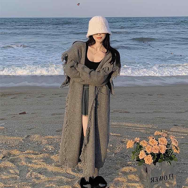秋 ニットコート ゆったり ワイドシルエット スリム効果   カジュアル UVカット 海辺 リゾート スタイル 軽量 防風 ニット生地 フィットx2