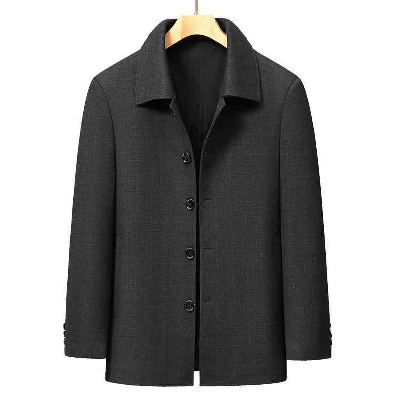 ジャケット メンズ 用 ゆったり スタンドカラー シングルブレスト ビジネス カジュアル アウター 日常使い 通勤 リラックス フィット