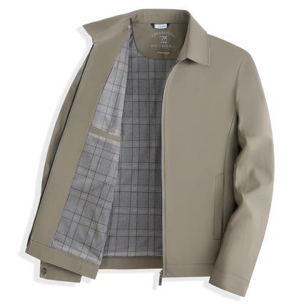 ジャケット メンズ 中年向け カジュアル アウター スタンドカラー ファッション 街着 洗練 軽量 快適素材 普段使い ビジネスカジュアル