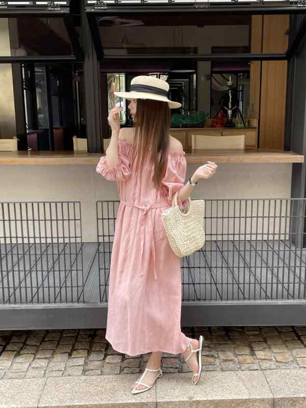 レディース 夏 マキシ 衣装 小船素っ首 ゆったり 酉の方角吊りひも 若押し出し 可愛らしい  心地好い 女子らしい ビッグ影ぼうし 日常使い走り 会う約束