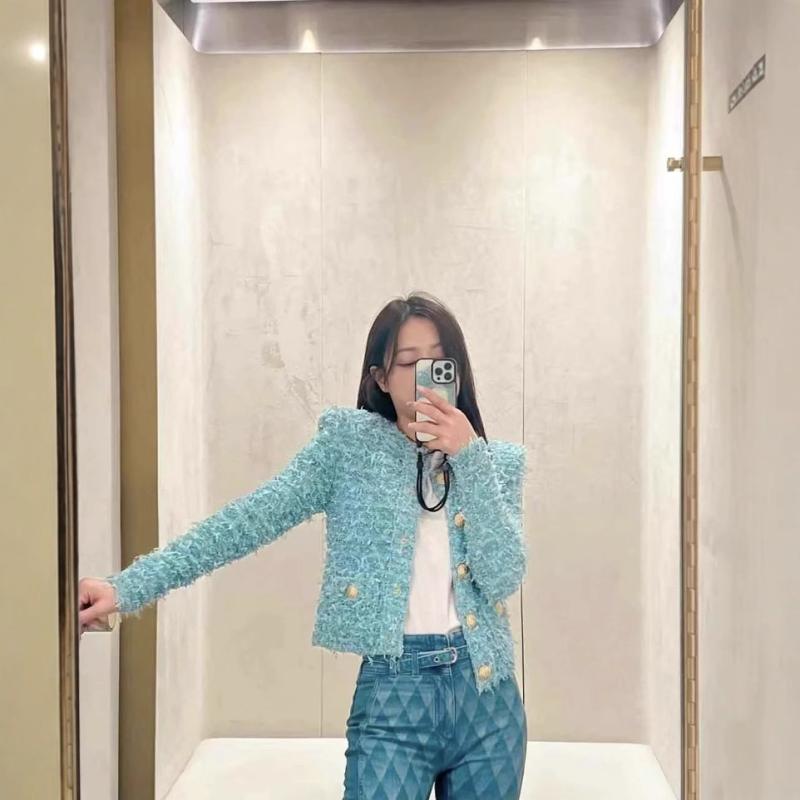 レディース 秋冬 ニット ワンピース カーディガン セット ツイード 花柄 金ボタン フリンジ 付き 上品 暖か素材 伸縮性 普段使い
