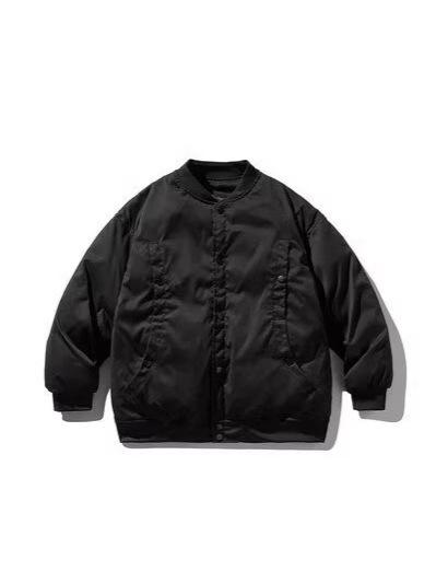 冬用 フライトジャケット メンズ レディース フィット レトロ 日系 カップル コットン 保温 厚手 カジュアル アウター 街着 暖か ボリュームシルエット