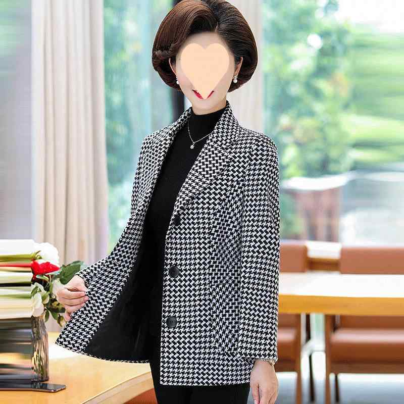 レディース ショートジャケット テーラード 女性 春秋 上品 普段使い 軽量 伸縮性 綿素材 ハイネック ビッグシルエット ブラック ピンク系 アイボリー